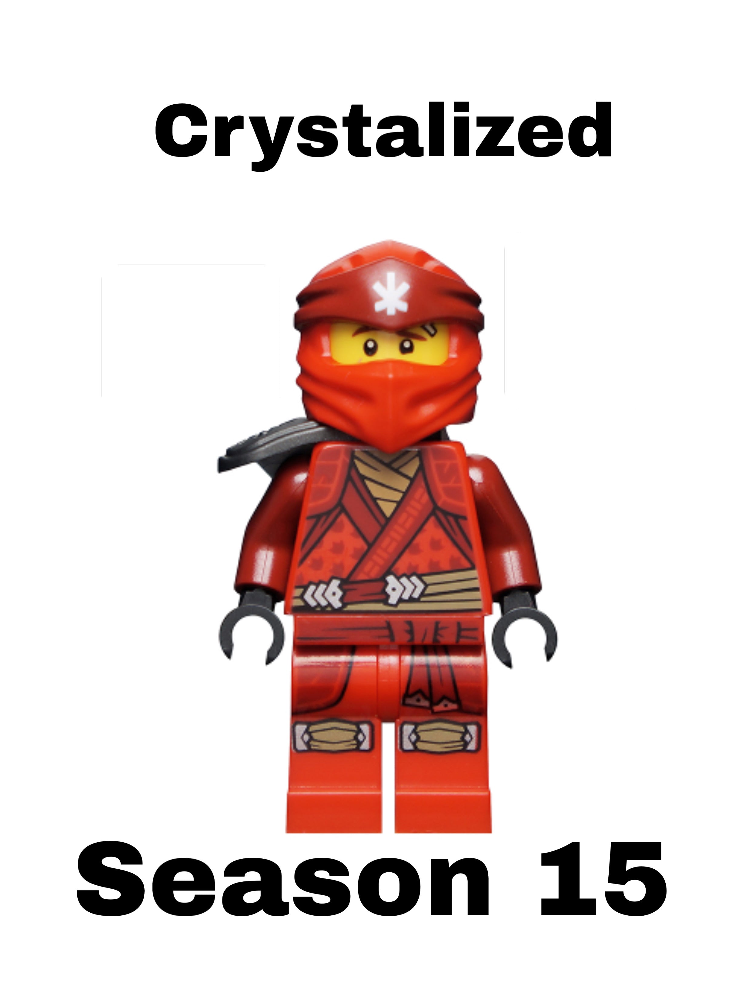 Crystalized minifigures