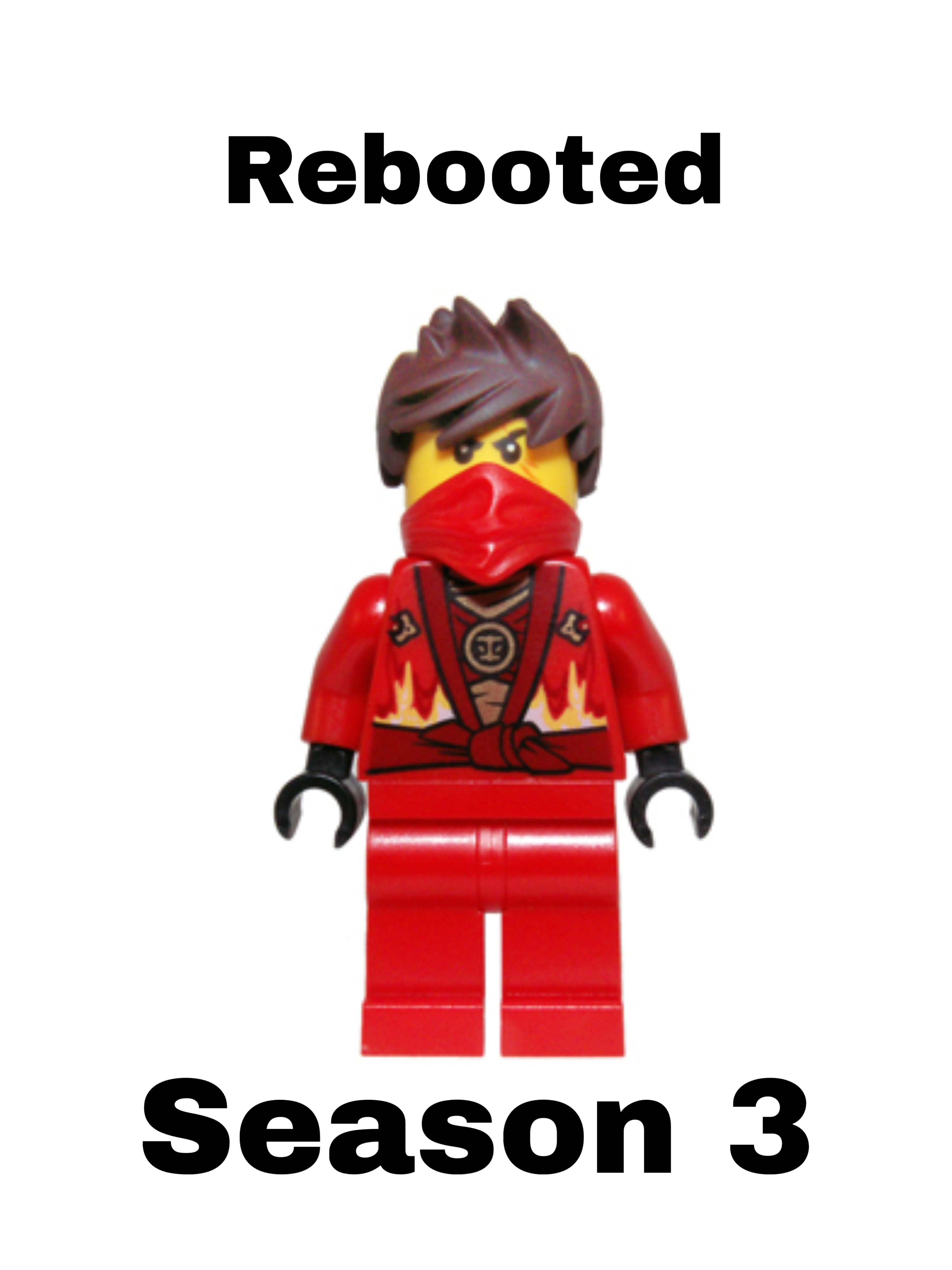 Rebooted minifigures