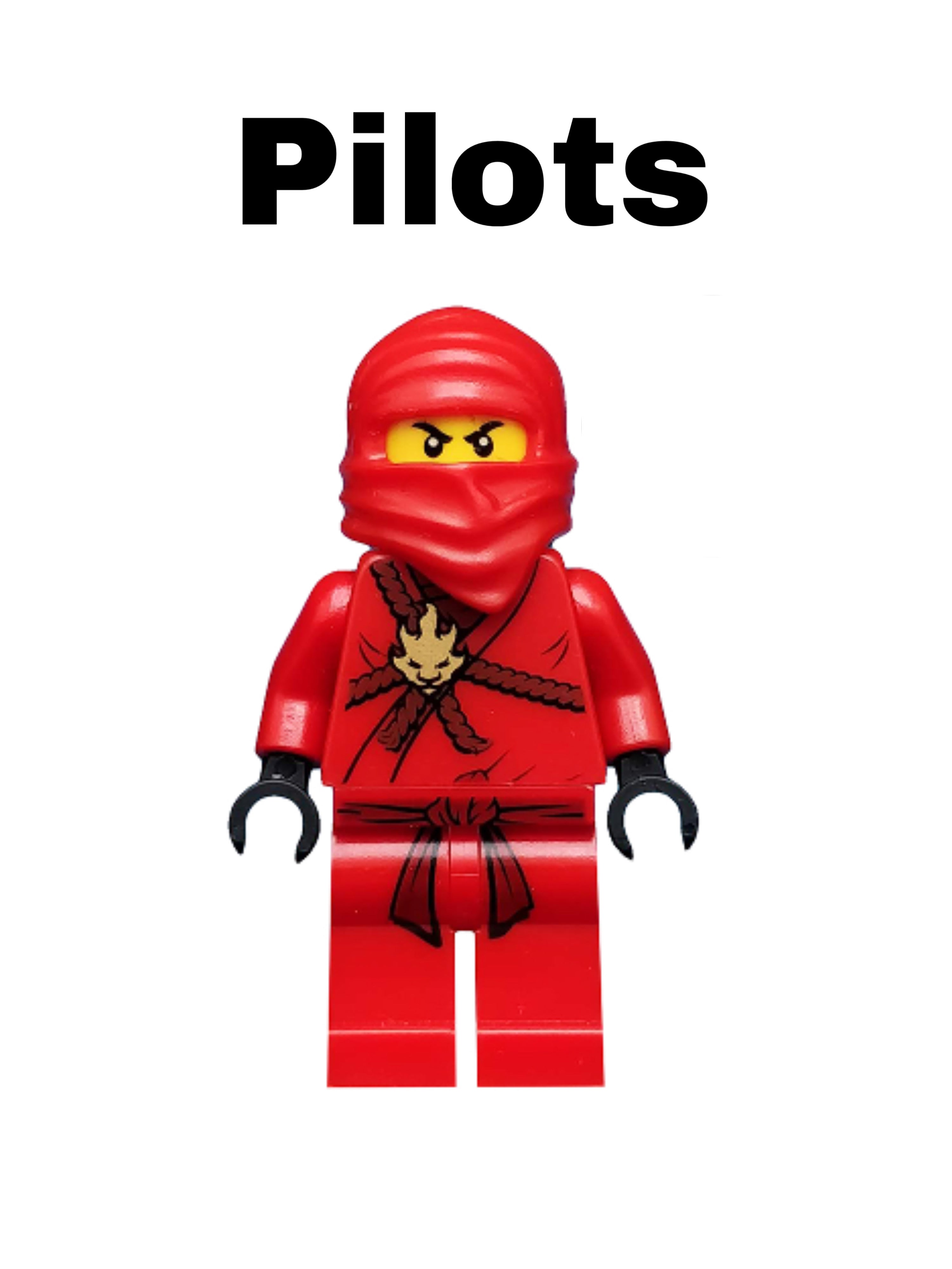 Pilots minifigures