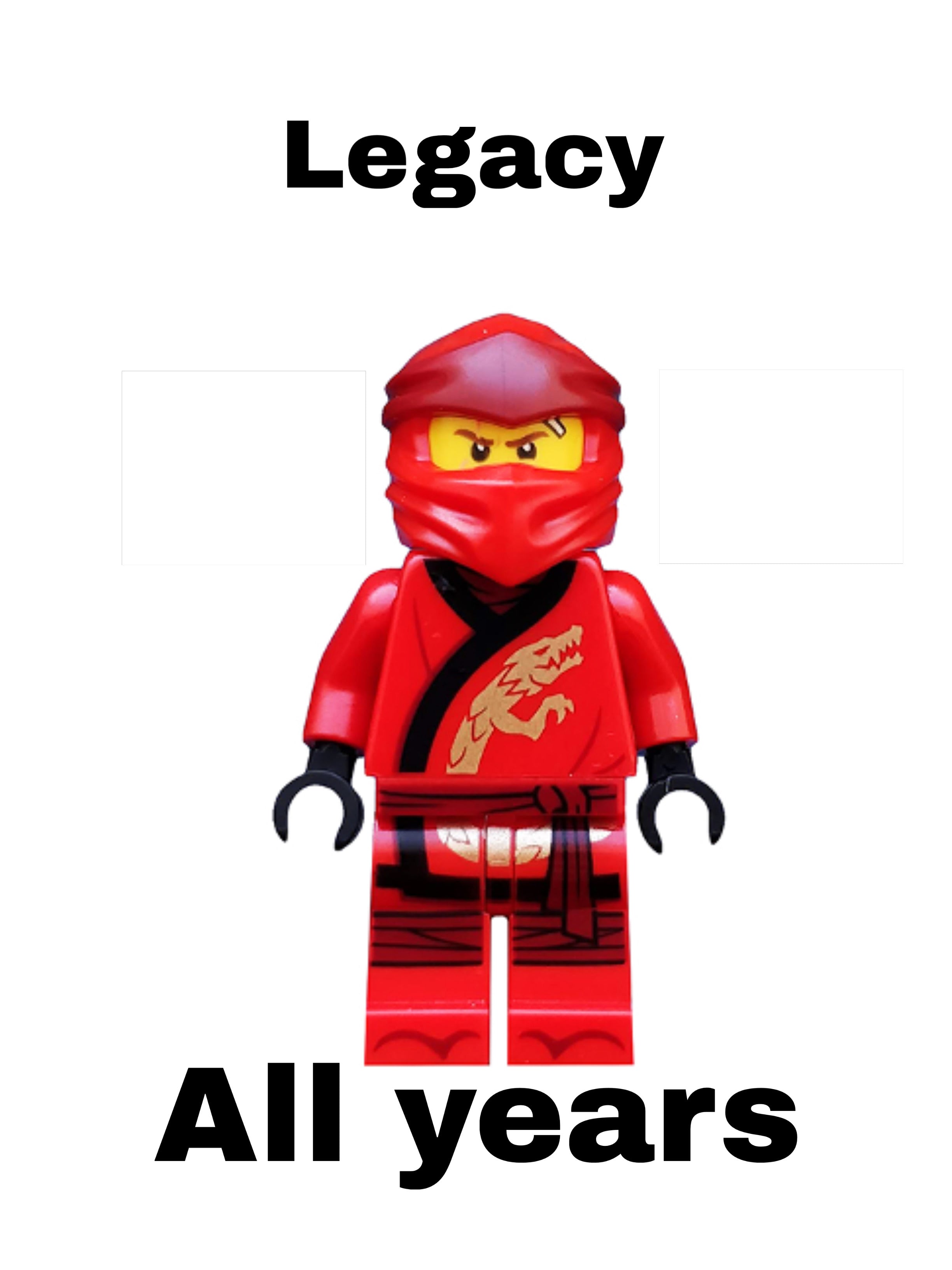 Legacy minifigures